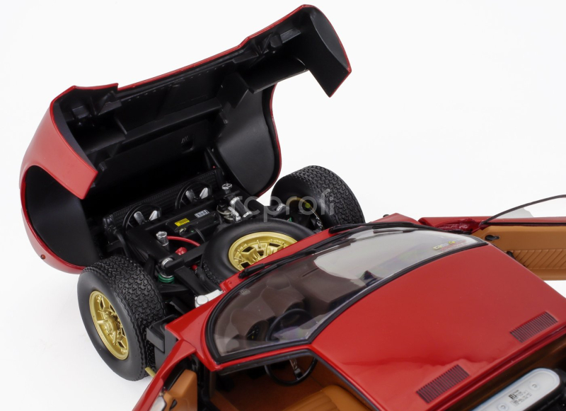 Kyosho Lamborghini Miura P400 1968 1:18 Červené Zlato