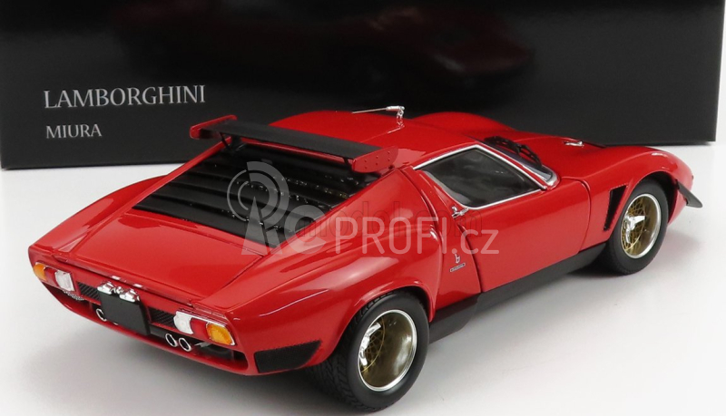 Kyosho Lamborghini Miura Svr 1970 1:18 Červená Černá