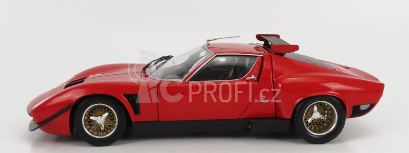 Kyosho Lamborghini Miura Svr 1970 1:18 Červená Černá