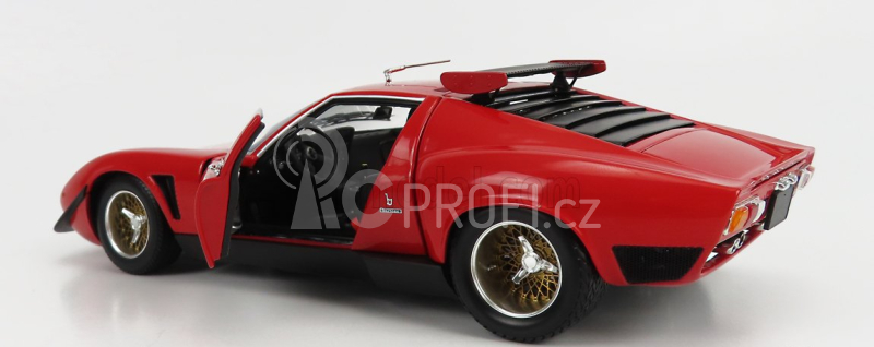 Kyosho Lamborghini Miura Svr 1970 1:18 Červená Černá