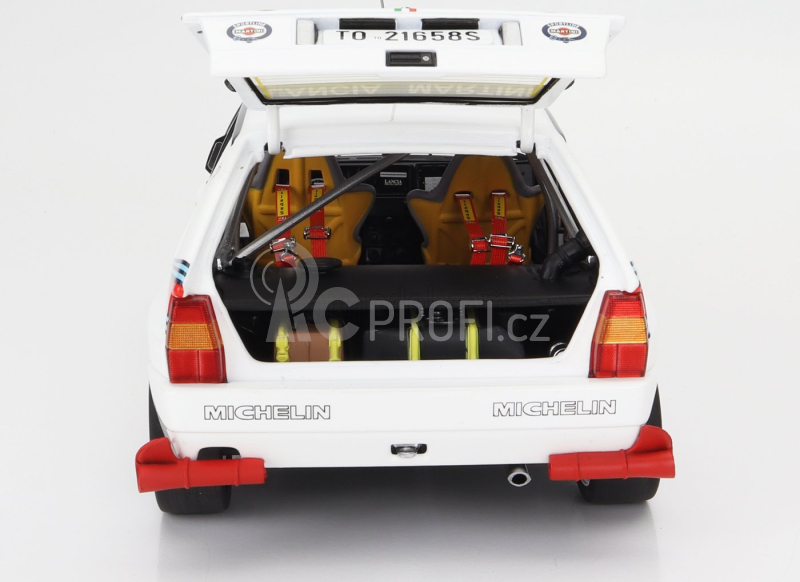 Kyosho Lancia Delta Hf Integrale Evoluzione Martini Racing N 0 1:18, bílá