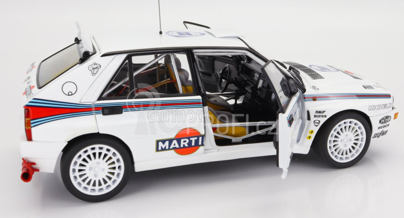 Kyosho Lancia Delta Hf Integrale Evoluzione Martini Racing N 0 1:18, bílá