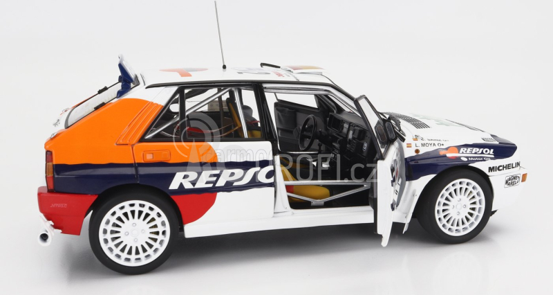 Kyosho Lancia Delta Hf Integrale Evoluzione Repsol N 2 1:18, bílá