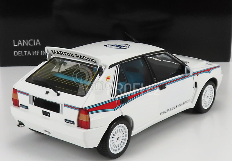 Kyosho Lancia Delta Hf Integrale Martini 6 1992 1:18 Bílá