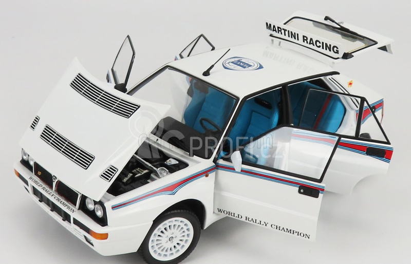 Kyosho Lancia Delta Hf Integrale Martini 6 1992 1:18 Bílá