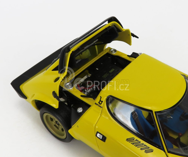 Kyosho Lancia Stratos Hf 1975 1:18 Žlutá