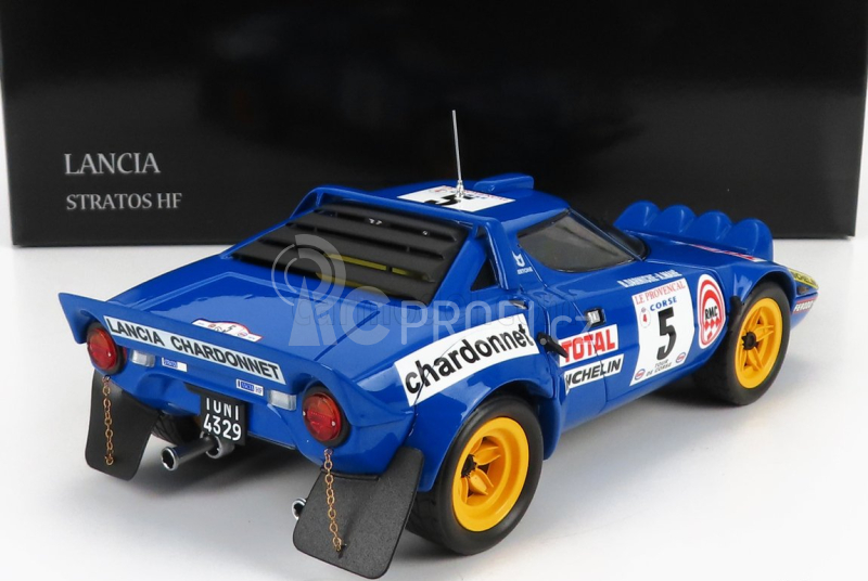 Kyosho Lancia Stratos Hf (night Version) N 5 1:18, modrá