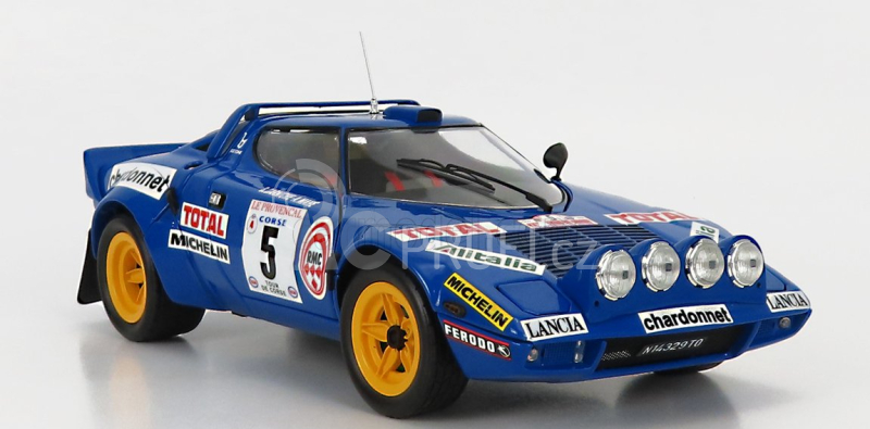 Kyosho Lancia Stratos Hf (night Version) N 5 1:18, modrá