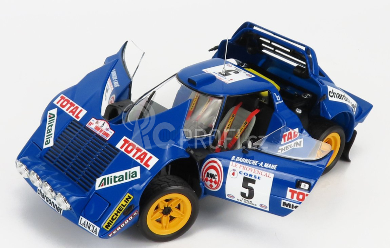 Kyosho Lancia Stratos Hf (night Version) N 5 1:18, modrá
