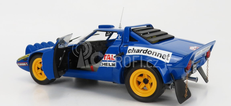 Kyosho Lancia Stratos Hf (night Version) N 5 1:18, modrá
