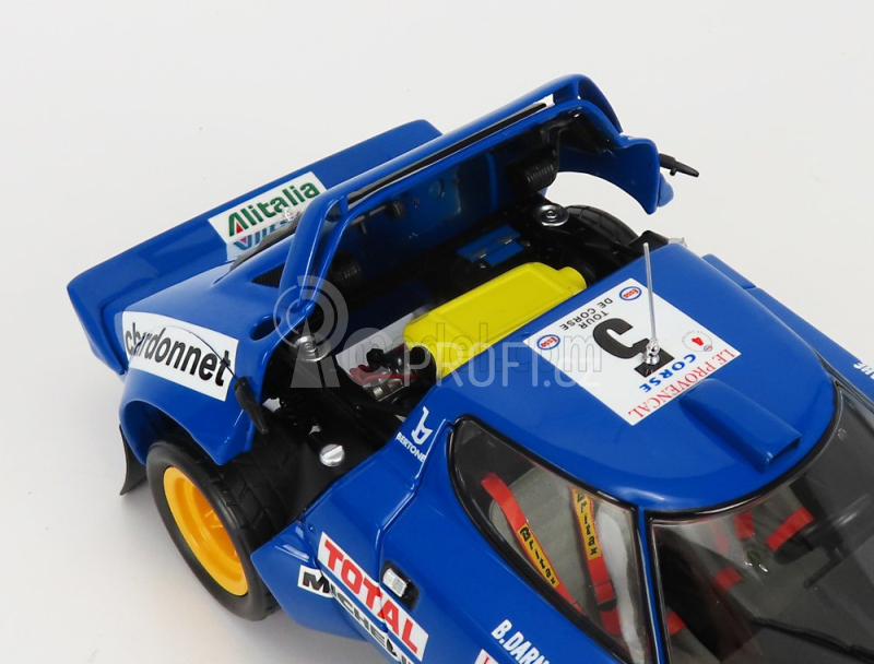 Kyosho Lancia Stratos Hf (night Version) N 5 1:18, modrá