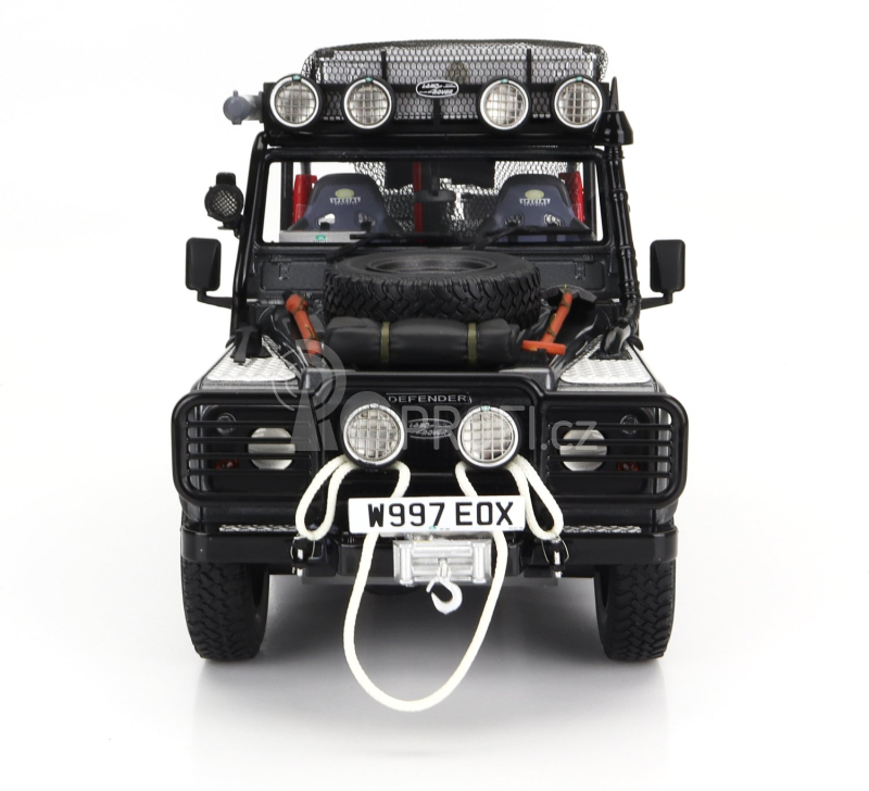Kyosho Land rover Defender 90 Pick-up 2001 - Lara Croft - Tomb Raider - Angiolina Jolie - Movie 1:18 Corris Grey