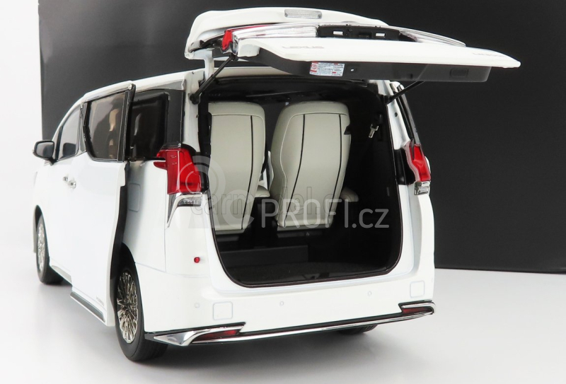 Kyosho Lexus Lm300h Minivan 2020 1:18 Bílá Perla