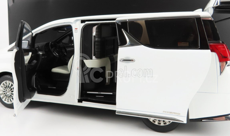Kyosho Lexus Lm300h Minivan 2020 1:18 Bílá Perla
