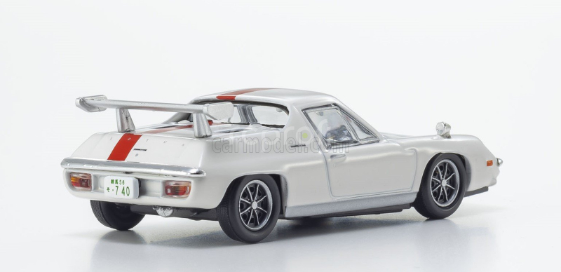 Kyosho Lotus Europa Special 1975 - The Circuit Wolf - (hero) Yuya Fubuki - By Satoshi Ikezawa - Manga Movie 1:64 Bílá Červená