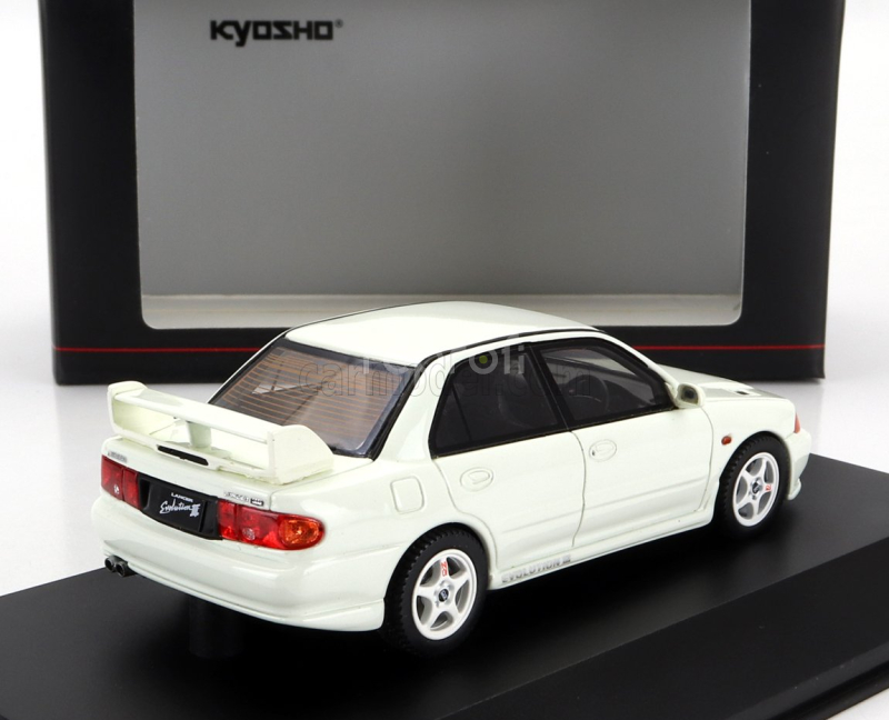 Kyosho Mitsubishi Lancer Evolution Iii 1995 1:43 Bílá