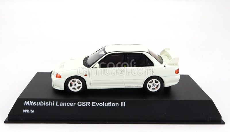 Kyosho Mitsubishi Lancer Evolution Iii 1995 1:43 Bílá