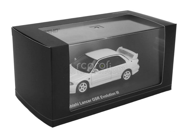 Kyosho Mitsubishi Lancer Evolution Iii 1995 1:43 Bílá