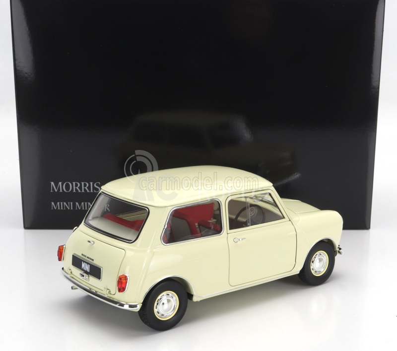 Kyosho Morris Mini Minor 1964 1:18 Staroanglická Bílá