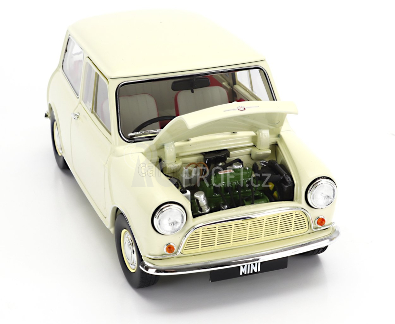 Kyosho Morris Mini Minor 1964 1:18 Staroanglická Bílá