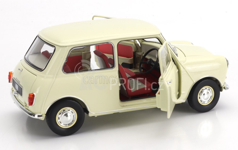 Kyosho Morris Mini Minor 1964 1:18 Staroanglická Bílá