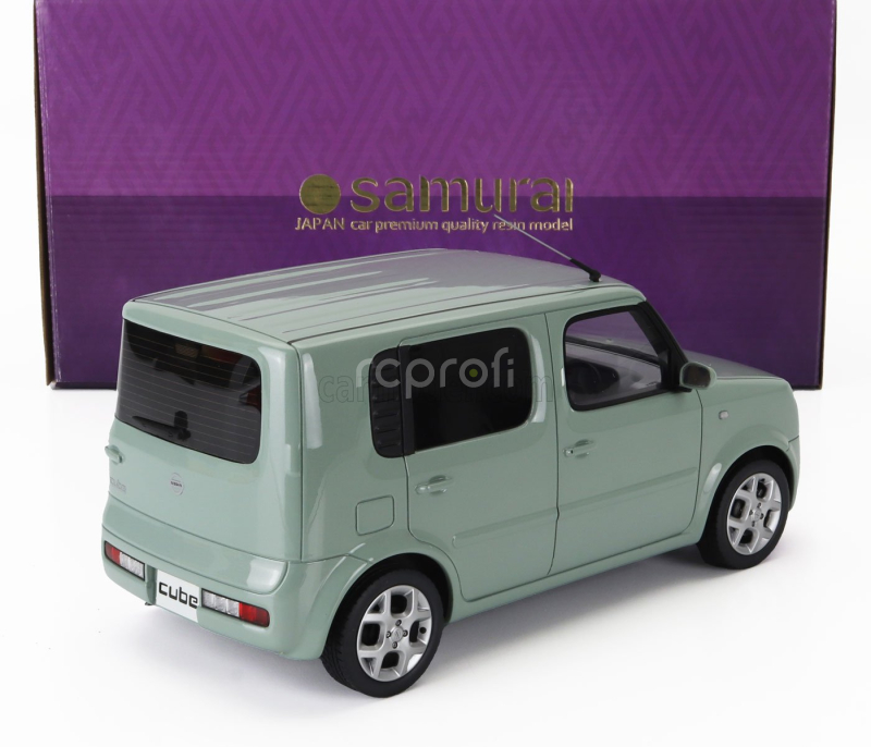 Kyosho Nissan Cube 2003 1:18 Světle Zelená