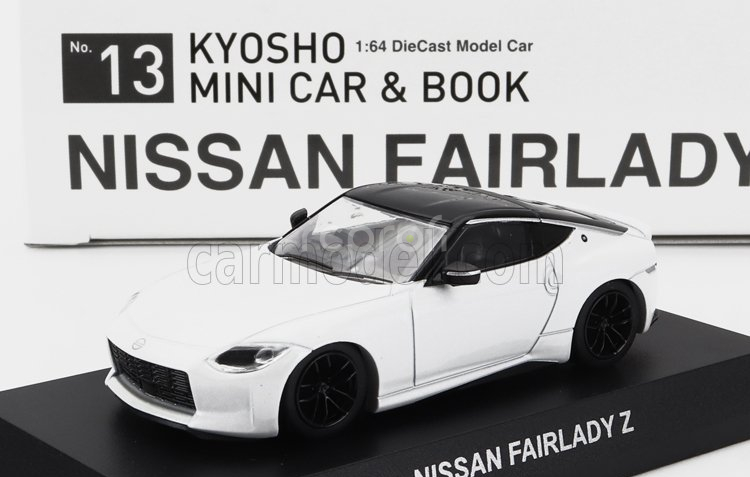 Kyosho Nissan Fairlady Z Coupe 2023 1:64 Bílá Černá