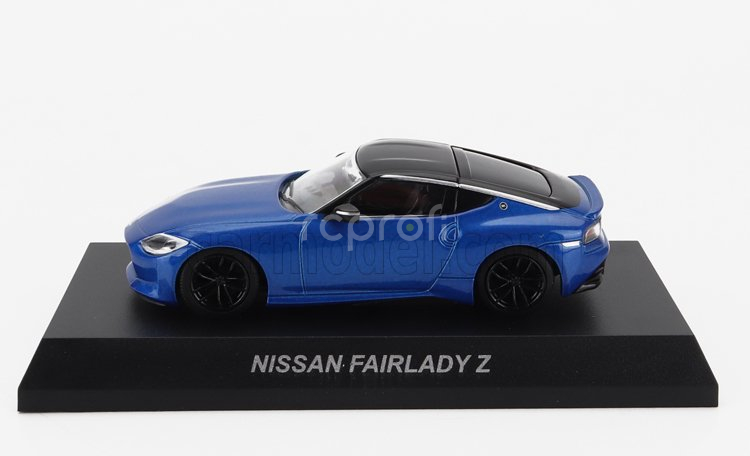 Kyosho Nissan Fairlady Z Coupe 2023 1:64 Modrá Černá