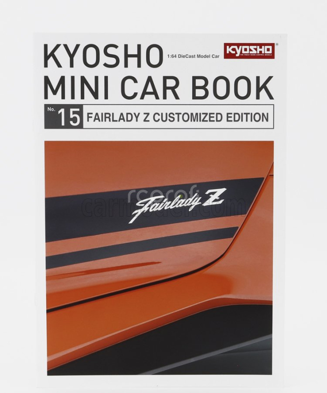 Kyosho Nissan Fairlady Z Coupe Customed Edition 2023 1:64 Oranžová Černá