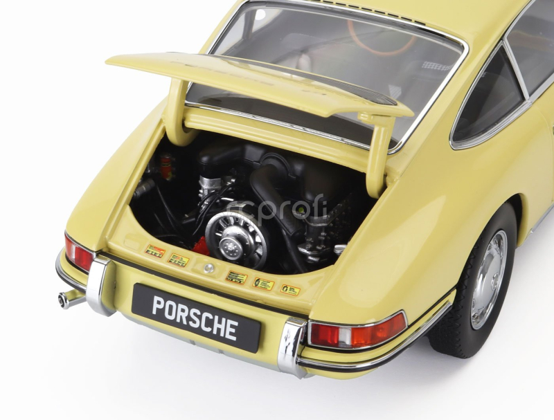 Kyosho Porsche 911 901 Coupe 1964 1:18 Šampaňsky Žlutá