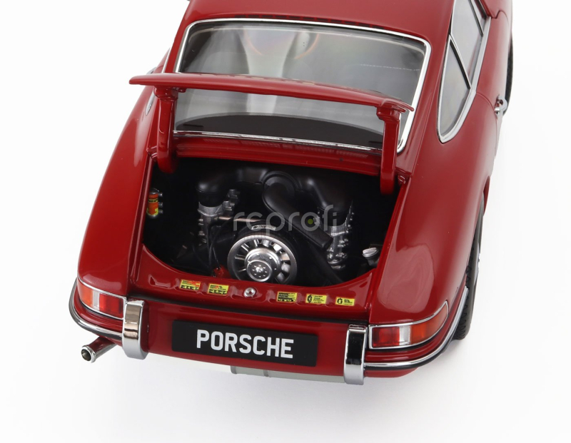 Kyosho Porsche 911 901 Coupe 1964 1:18 Značka Červená
