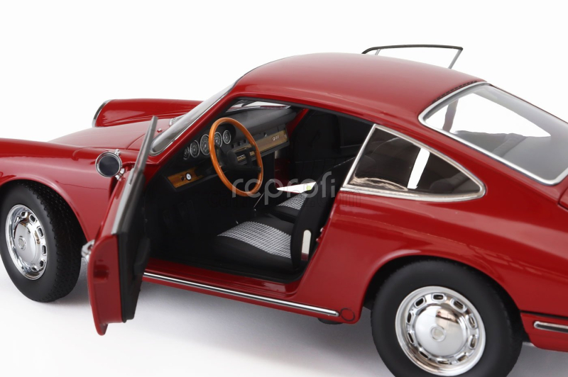 Kyosho Porsche 911 901 Coupe 1964 1:18 Značka Červená