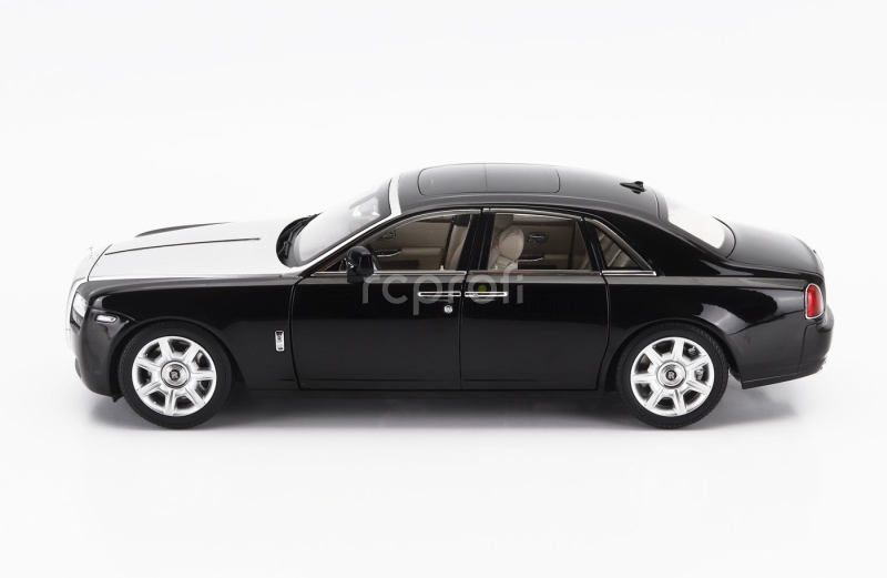 Kyosho Rolls royce Ghost 2011 1:18 Černá Stříbrná