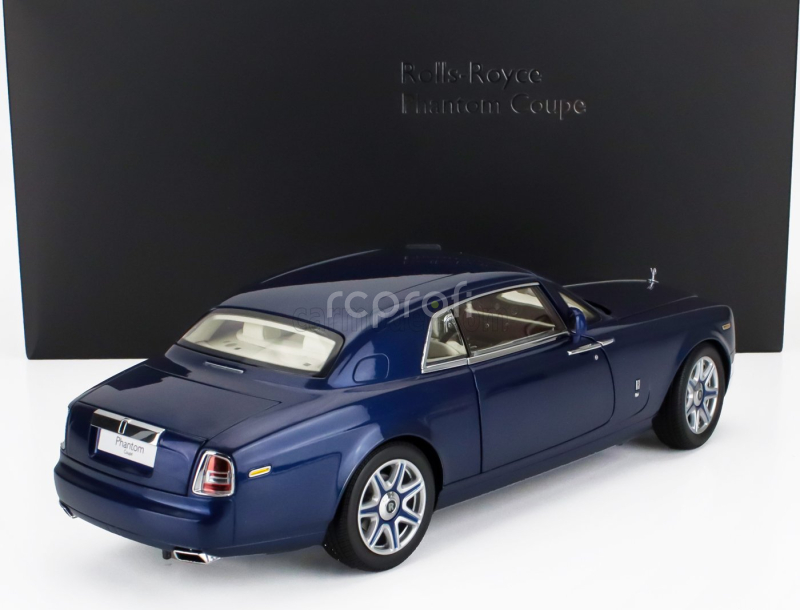 Kyosho Rolls royce Phantom Coupe 2-door 2008 1:18 Blue Met