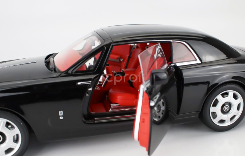 Kyosho Rolls royce Phantom Coupe 2-door 2008 1:18 Diamantová Černá