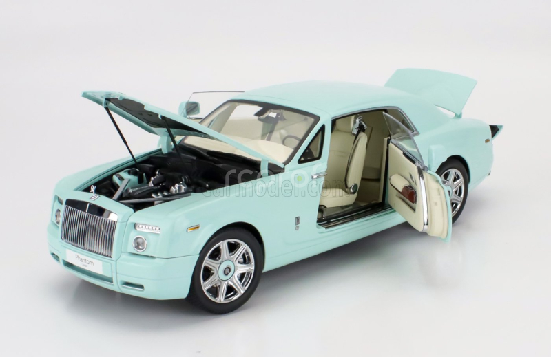 Kyosho Rolls royce Phantom Coupe 2-door 2008 1:18 Turquoise