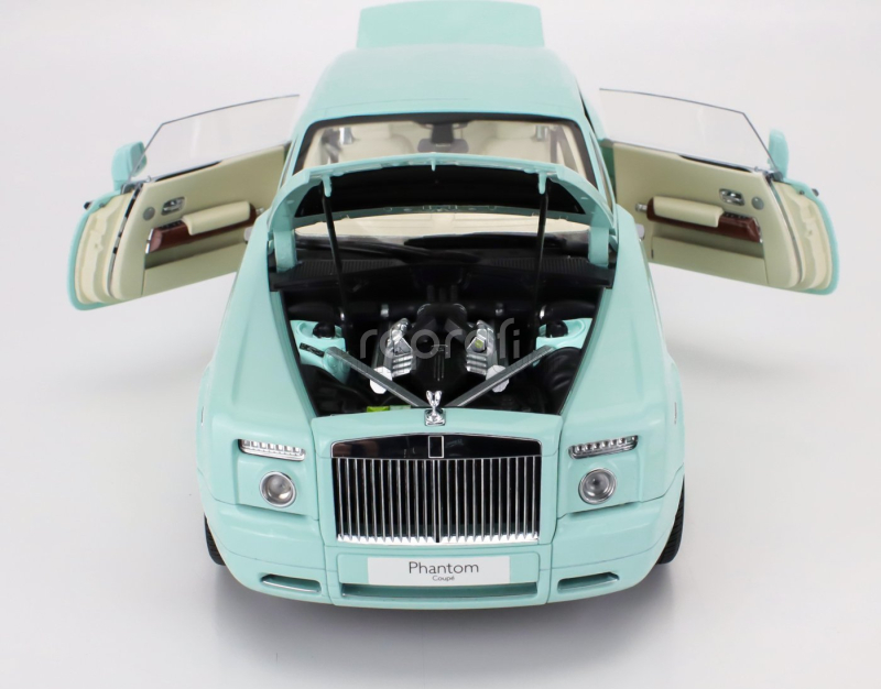 Kyosho Rolls royce Phantom Coupe 2-door 2008 1:18 Turquoise
