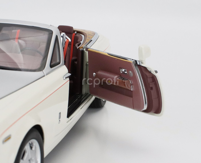 Kyosho Rolls royce Phantom Drophead Cabriolet 2-door 2013 1:18 Angličtina Bílá