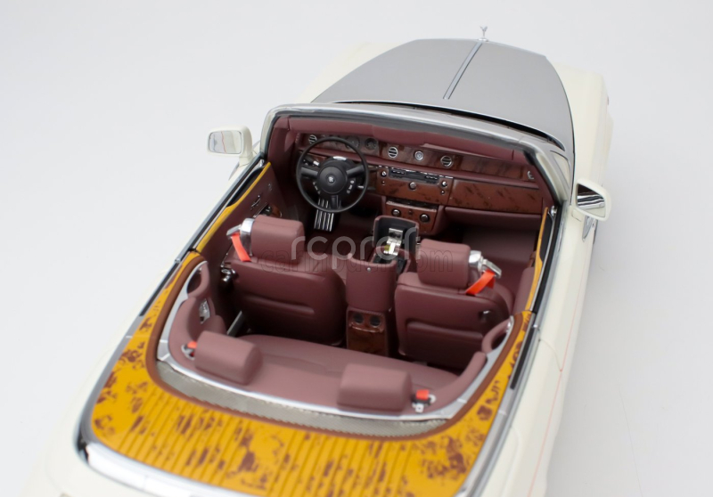 Kyosho Rolls royce Phantom Drophead Cabriolet 2-door 2013 1:18 Angličtina Bílá