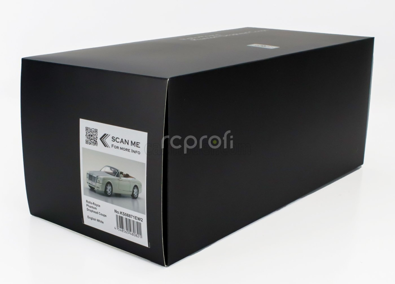 Kyosho Rolls royce Phantom Drophead Cabriolet 2-door 2013 1:18 Angličtina Bílá