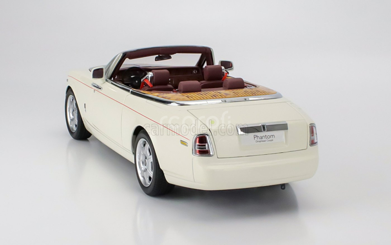 Kyosho Rolls royce Phantom Drophead Cabriolet 2-door 2013 1:18 Angličtina Bílá
