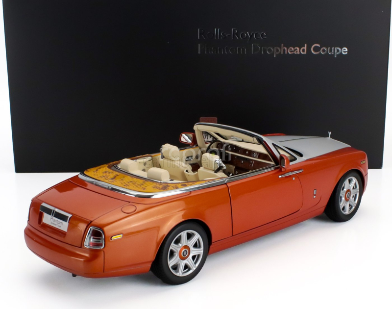 Kyosho Rolls royce Phantom Drophead Cabriolet 2-door 2013 1:18 Orange