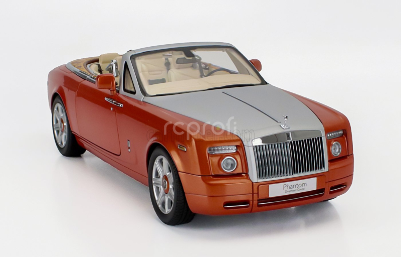 Kyosho Rolls royce Phantom Drophead Cabriolet 2-door 2013 1:18 Orange