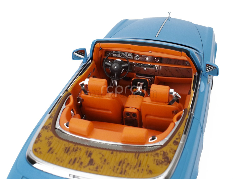 Kyosho Rolls royce Phantom Drophead Cabriolet 2-door 2013 1:18 Světle Modrá