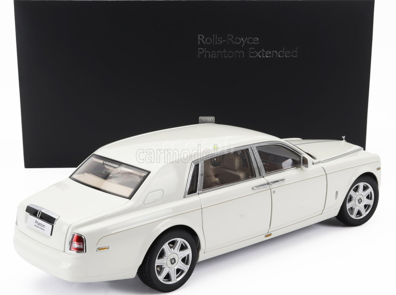 Kyosho Rolls royce Phantom Ewb Limousine 2012 1:18 Angličtina Bílá