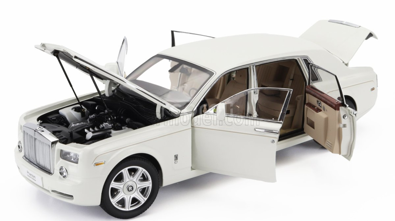 Kyosho Rolls royce Phantom Ewb Limousine 2012 1:18 Angličtina Bílá