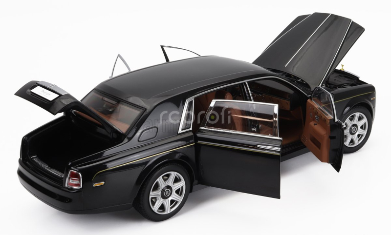 Kyosho Rolls royce Phantom Ewb Limousine 2012 1:18 Diamantová Černá
