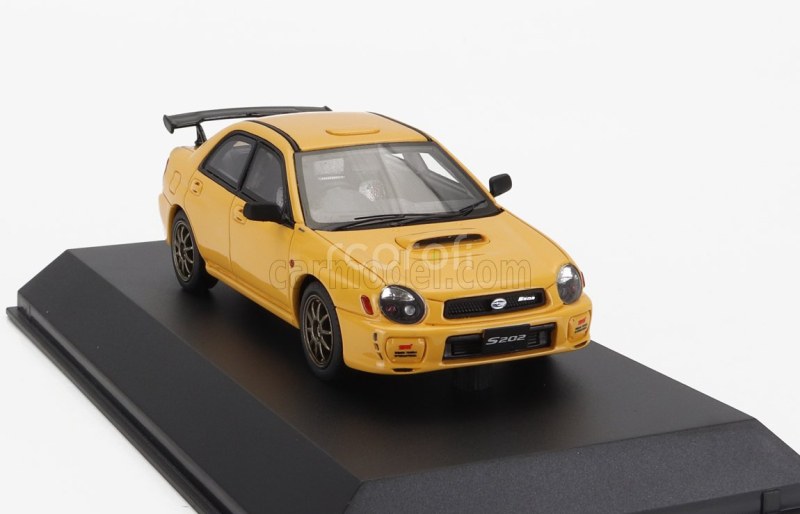 Kyosho Subaru Impreza (s202) 2002 1:43 Žlutá
