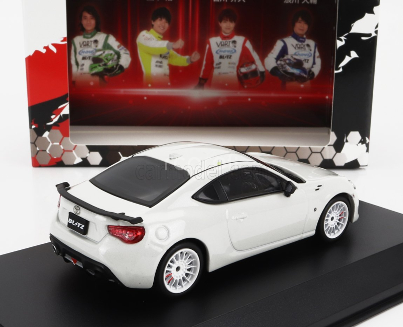 Kyosho Toyota 86 Coupe Vart 2019 1:43 Bílá