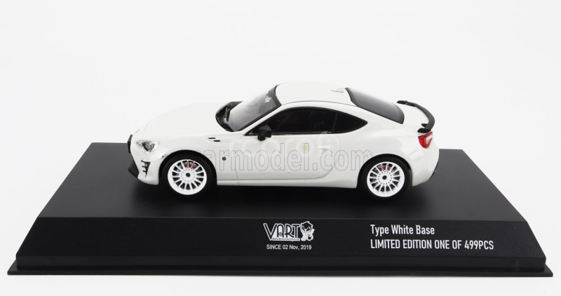Kyosho Toyota 86 Coupe Vart 2019 1:43 Bílá